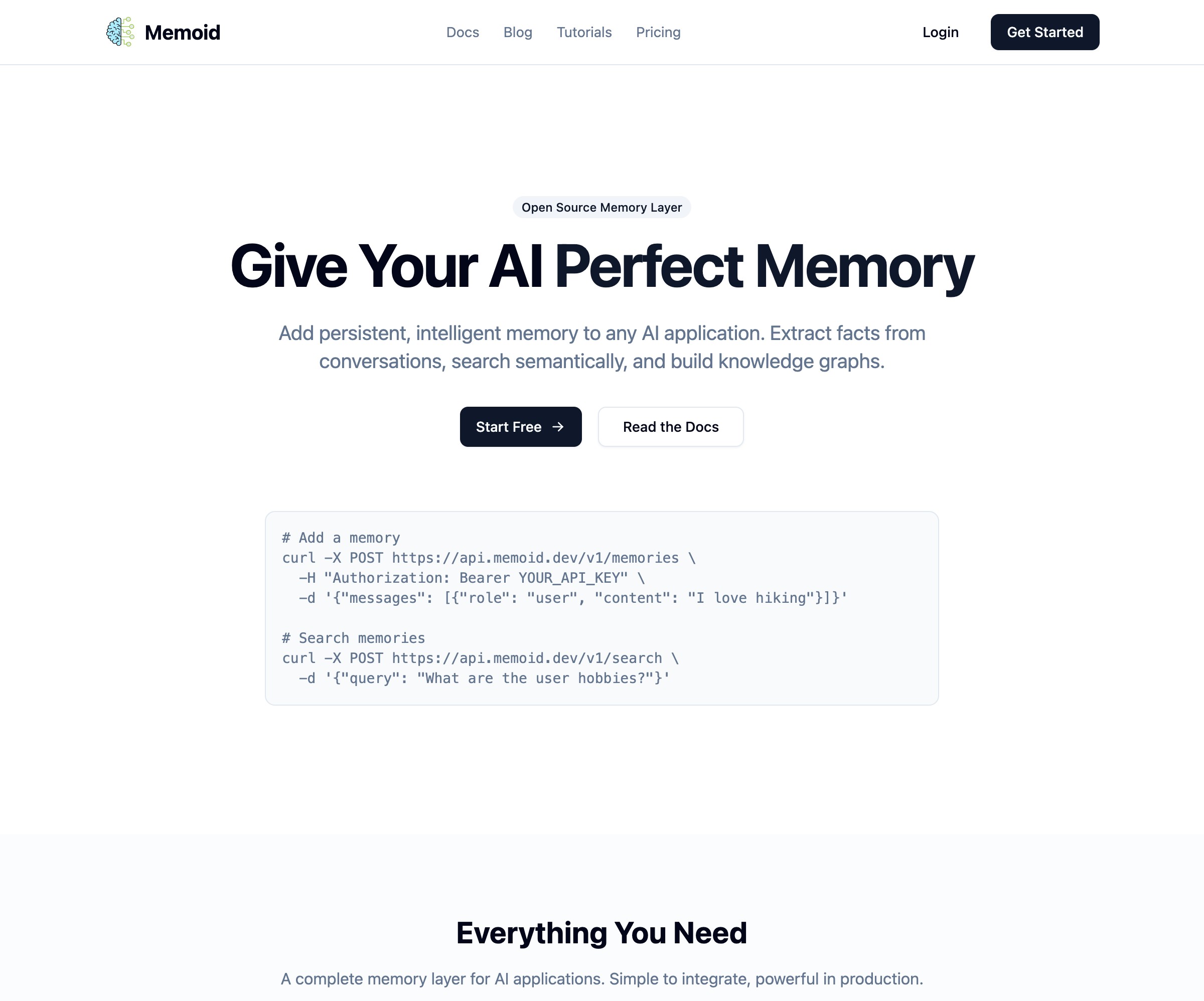 Memoid - AI Memory Layer